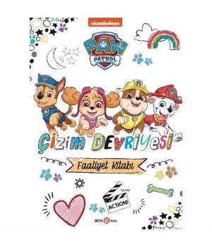 Paw Patrol Çizim Devriyesi Faaliyet Kitabı