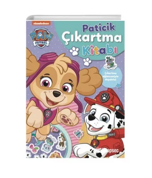 Paw Patrol Paticik Çıkartma Kitabı 38116BT