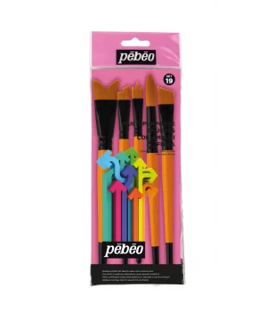 Pebeo 5li Karma Fırça Seti SET-19