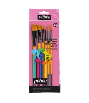 Pebeo 6lı Karma Fırça Seti SET-20