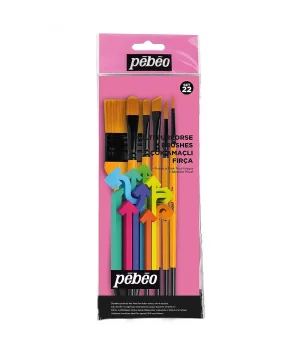 Pebeo 6lı Karma Fırça Seti SET-22
