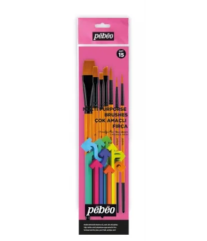 Pebeo 7li Çok Amaçlı Fırça Seti SET-15