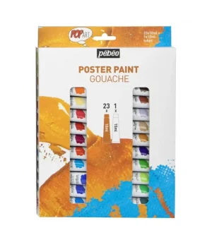 Pebeo Pop Art Guaj Boya Seti 24 Renk