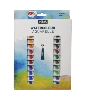 Pebeo Pop Art Sulu Boya Seti 24 Renk x 10 ml.