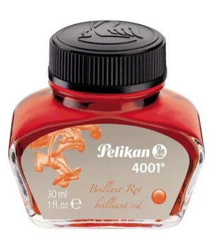 Pelikan 4001 Dolma Kalem Mürekkebi 30 ml. KIRMIZI