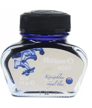Pelikan 4001 Dolma Kalem Mürekkebi 30 ml. ROYAL MAVİ