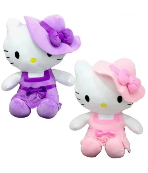Peluş Hello Kitty Elbiseli Şapkalı 36 cm