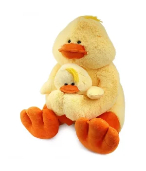Peluş Yavrulu Ördek 80 cm.