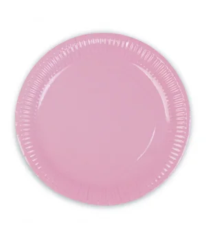 Pembe Makaron Karton Tabak