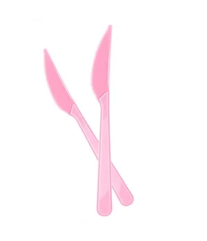 Pembe Plastik Bıçak
