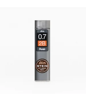 Pentel Ain Stein Min (Mekanik Kurşun Kalem Ucu) 0.7 mm 2B 40lı Tüp