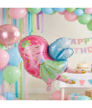 Peri Kızı Figürlü Folyo Balon