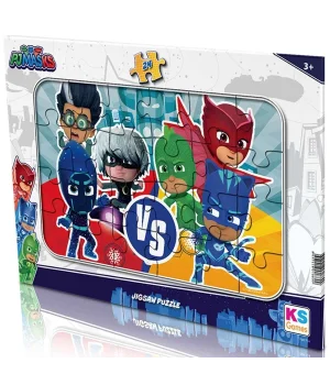 Pijamaskeliler 24 Parça Frame Puzzle