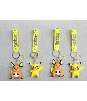 Pikachu Silikon Anahtarlık Alk4252