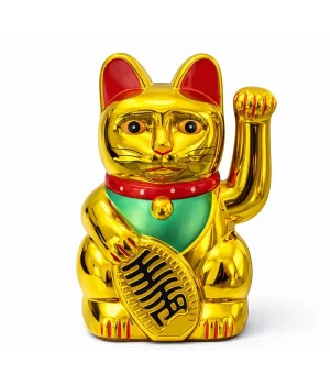 Pilli Sallanan Şans Kedisi - Maneki Neko Alk2933