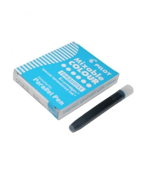 Pilot Parallel Pen Orjinal Kartuş Açık Mavi 6 Adet