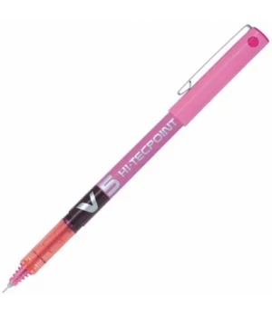 Pilot V5 Hi-Tecpoint 0.5 mm. İğne Uçlu Kalem PEMBE
