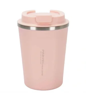 Pınkah Paslanmaz Çelik Kahve Termos Bardağı 380 ml