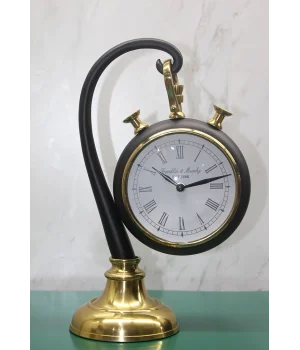 Pirinç Masa Üstü Saat 16161A