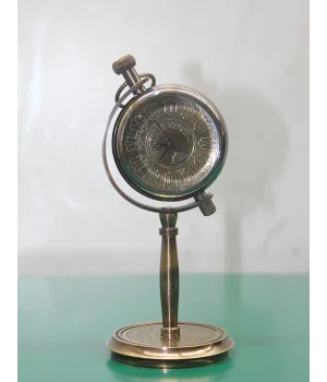 Pirinç Masa Üstü Saat 16186