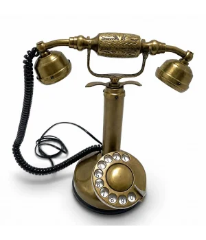 Pirinç Nostaljik Masa Telefonu 3210