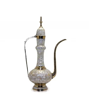 Pirinç Sedefli İbrik 55 Cm KSK133