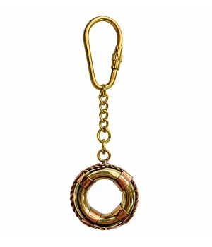 Pirinç Simit Anahtarlık 2475