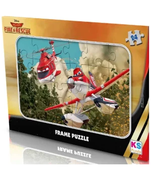 Planes 24 Parça Frame Puzzle
