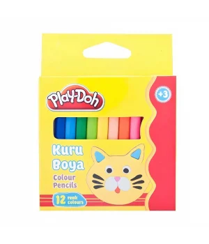 Play-Doh 12 Renk Jumbo Kuru Boya