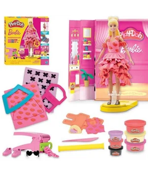 Play-Doh Barbie Tasarım Moda Show