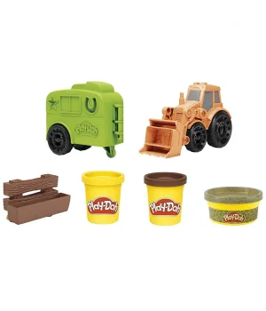 Play-Doh Çalışkan Traktör ve Römork F1012