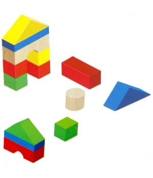 Playwood Eğitici Ahşap Bloklar 29 Parça