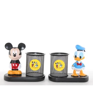 Polyester Mickey Mouse Ve Dufy Duck Kalemlik Alk2877
