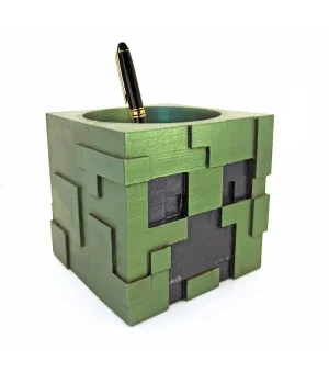 Polyester Minecraft Creeper Kalemlik 229