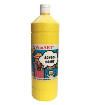 Ponart School Paint Tempera Boya 1000 ml. PSP-2202 PRIMER SARI