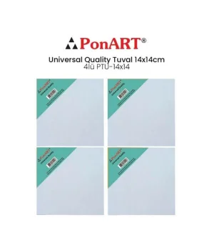 Ponart Universal Seri Tuval 14x14 Cm.4Lü