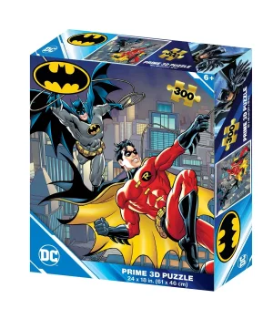 Prime 3D - Batman ve Robin 300 Parça Yetişkin Puzzle 32710