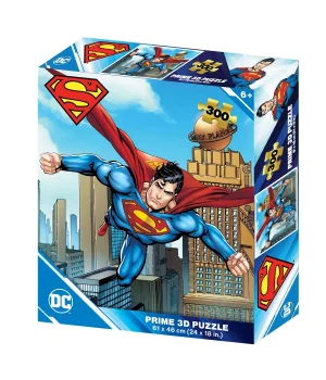 Prime 3D - Superman 300 Parça Yetişkin Puzzle 32715