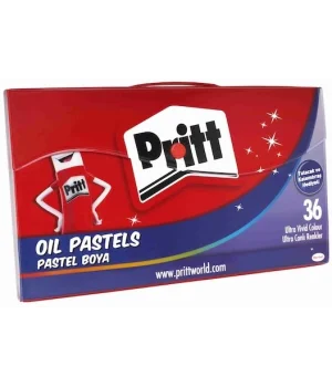 Pritt Pastel Boya 36 Renk Plastik Çantalı