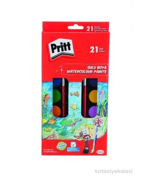 Pritt Sulu Boya 21 Renk Büyük Tablet