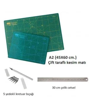 Profesyonel Hobi Kesim Matı Seti A2 (Cutting Mat Seti)