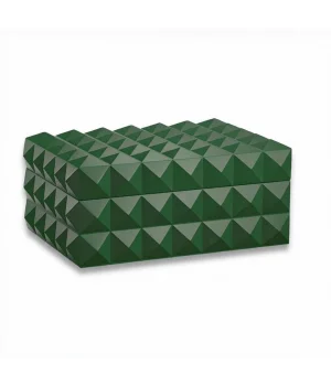 Quasar Design Humidor Puro Kutusu Mat Yeşil 80s