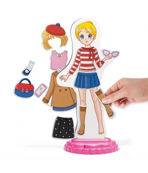 Quercetti Manyetik Moda Bebeği Anna
