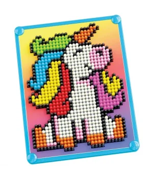 Quercetti Pixel Sanatı Unicorn 877 Parça