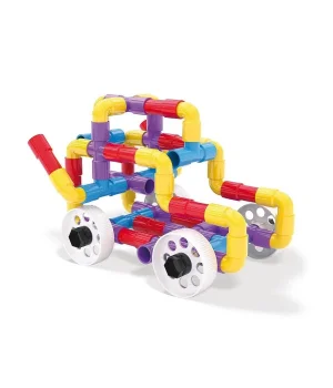 Quercetti Tubation Wheels Yapım Seti 68 Parça