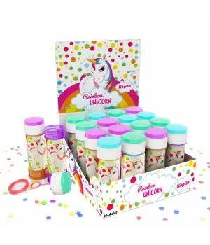 Rainbow Unicorn Köpük Balon