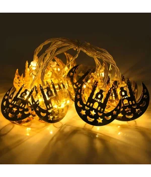 Ramazan Temalı Pilli Gün Işığı Led Işık 2mt