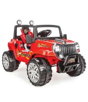 Ranger Kumandalı Akülü Jeep 12 Volt Kırmızı