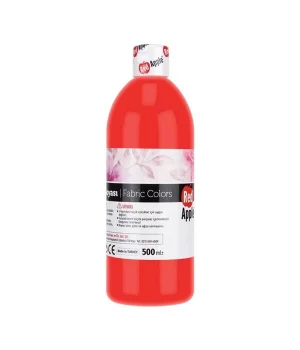 Red Apple Kumaş Boyası 500 ml. KIRMIZI