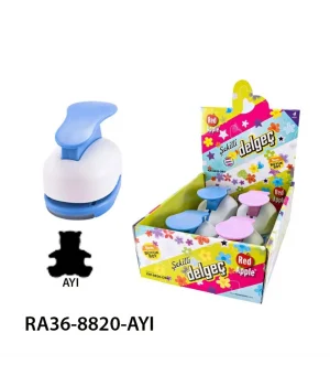 Red Apple Mega Boy Şekilli Delgeç Şekilgeç 2 (5 cm.) AYICIK